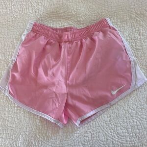 Nike Girls Pink Athletic Shorts